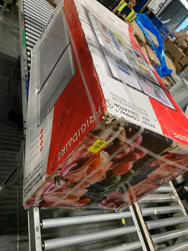 Photo 1 of ** FACTORY SEALED ** Frigidaire EFR451 Refrigerator with Top Freezer - 2 Door Fridge with 4.6 Cu Ft, Platinum Series, Stainless Steel
