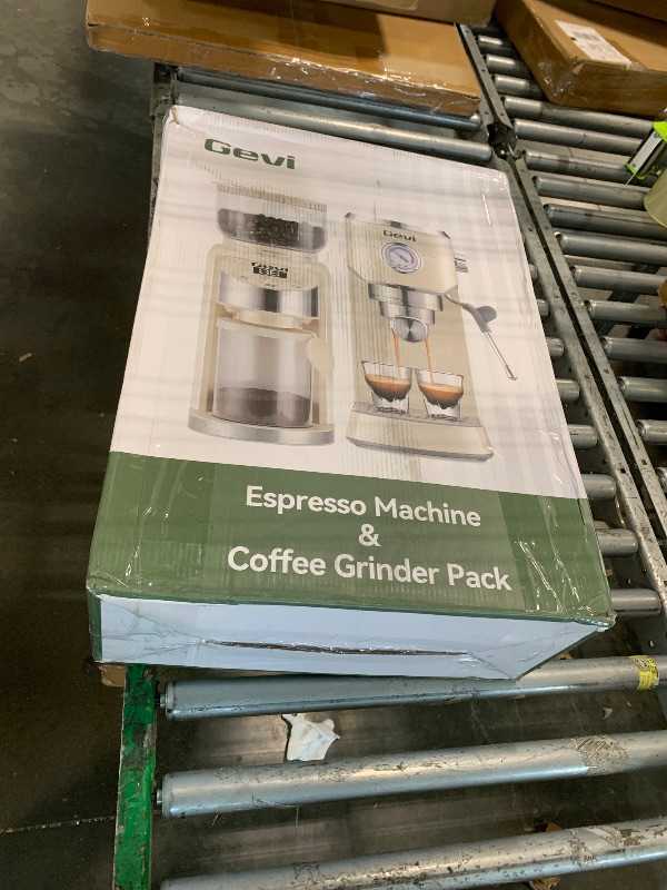 Photo 1 of ***FACTORY SEALED****
Gevi 20 Bar Espresso Machine with Conical Burr Grinder