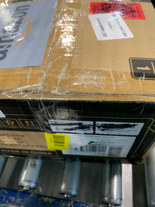 Photo 1 of ***MISSING REMOTE*** Amico 8 inch Kitchen Exhaust Fan with Remote, 686 CFM High Airflow Extractor Fan, Energy Efficient 29W EC Motor Ventilation Fan for Garage, Attic & Greenhouse, 9-Speed, Timer, Low Noise 50dB,FCC,Black
