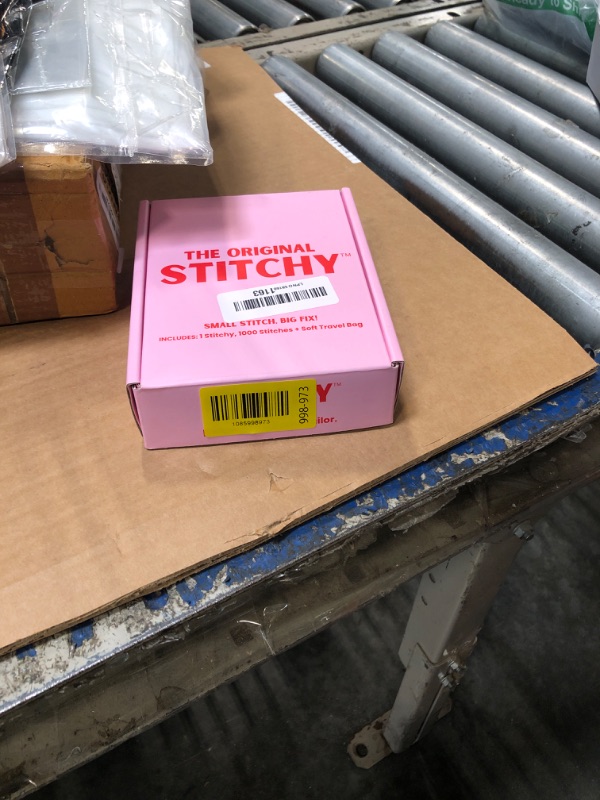 Photo 1 of [MISSING PARTS] Stitchy No-Sew Hemming Tool- Easy, Portable, Professional-Grade Tagging Gun for Quick, Temporary Hems on Pants, Skirts, Dresses, and Sleeves