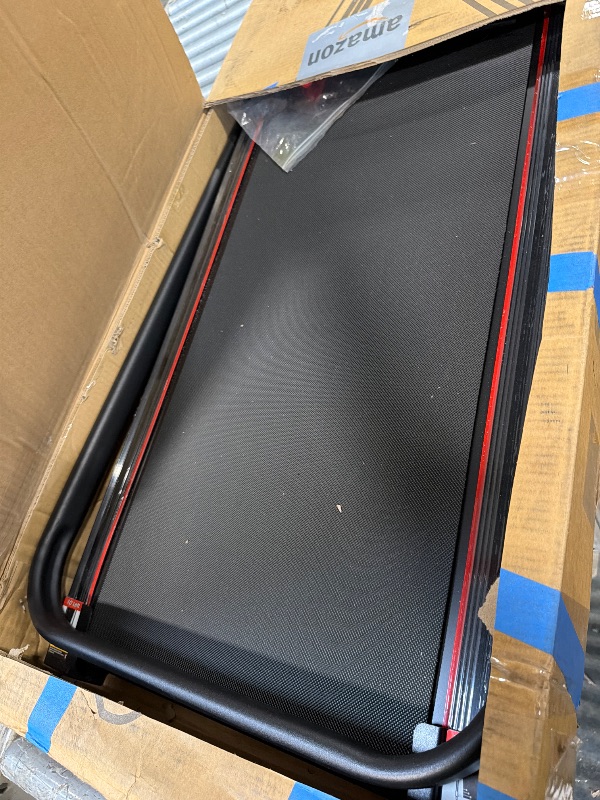 Photo 1 of [MISSING BOX] Ecogou Walking Pad Treadmill with Incline 8% & Decline -1.5% 4 Level, Under Desk Treadmill for Home, 2.5HP Quiet BLDC EvoDrive Portable Walking Pad with Remote Control, Led Display
