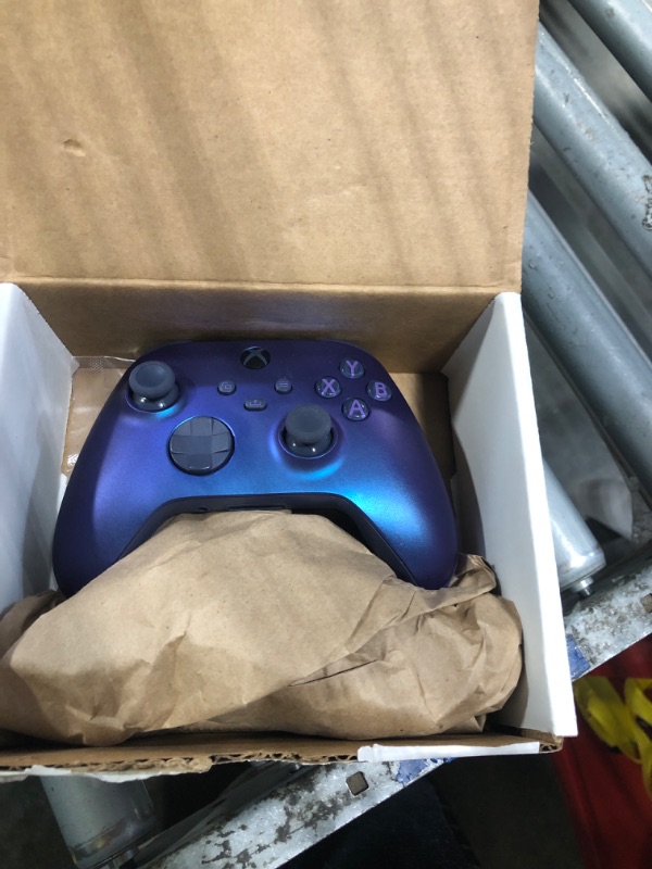 Photo 1 of ***LEFT STICK DRIFTS*** Xbox Wireless Controller – Stellar Shift Special Edition Series X|S, One, and Windows Devices (Renewed)