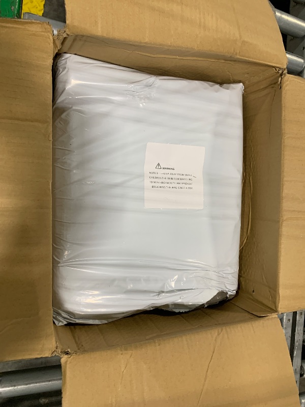 Photo 1 of ** ONLY 100 BAGS** Fuxury 300 Pcs Large Poly Mailers 24x24 Inch, Bulk Shipping Bags for Clothing, Strong Adhesive Shipping Envelopes for Small Business Suppliers,Waterproof Mailers Poly Bags Mailing Envelopes White