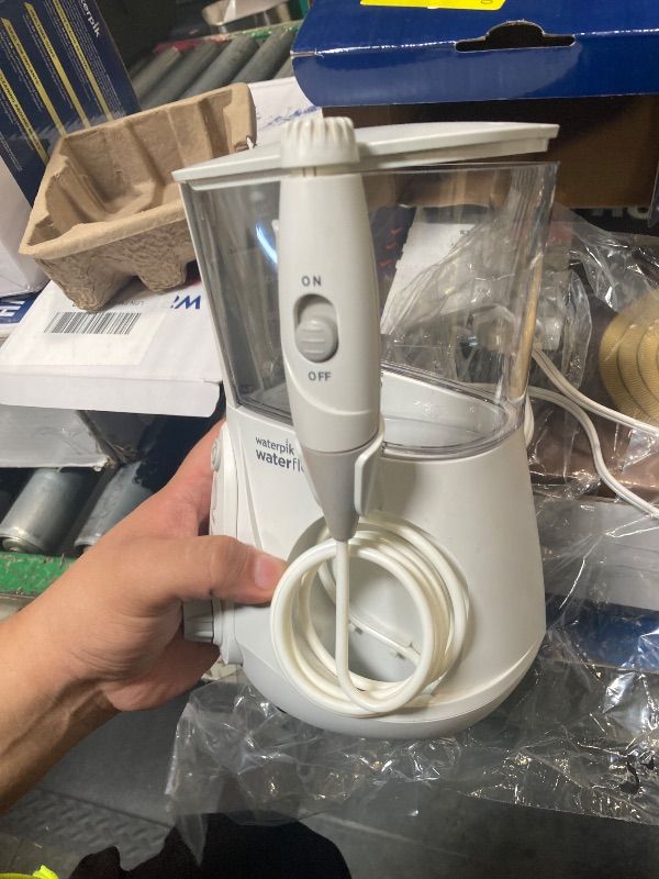 Photo 1 of !!!! MISSING WATER PICK!!!
Waterpik Aquarius Water Flosser For Teeth Cleaning, Gums, Braces, Dental Care, Electric Power With 10 Settings, 7 Tips For Multiple Users And Needs, ADA Accepted, White WP-660, Packaging May Vary