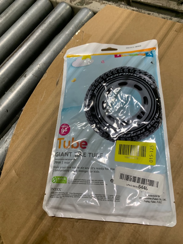 Photo 1 of ** ONLY 1*** Intex Inflatable 36" Giant Tire Tubes for Swimming Pool/Lake/Ocean (4 Pack)