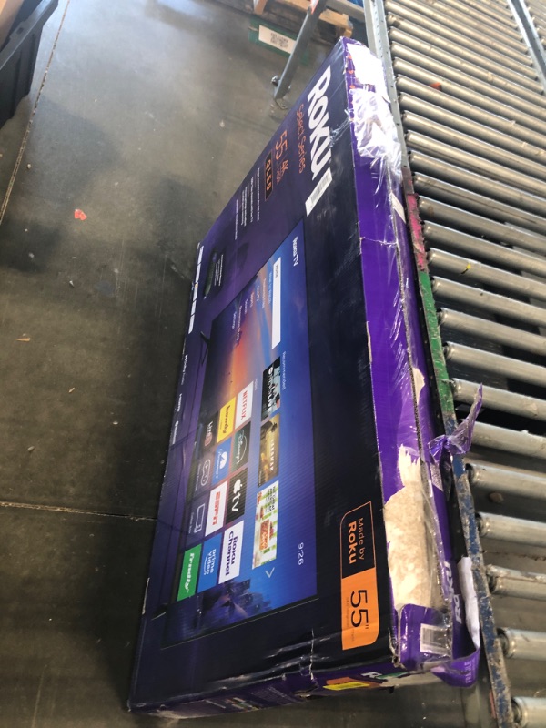 Photo 1 of ***SIMILAR ITEM***
Roku 55-Inch Plus Series 4K QLED Mini-LED Smart TV, Dolby Vision & Atmos, HDR Plus, Bluetooth, Wi-Fi, 60Hz, Voice Control, Streaming Bundle with UAX HDMI Cable & 12-Month CPS Protection Plan