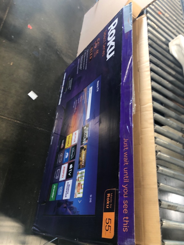 Photo 1 of ***SIMILAR ITEM***
Roku 55-Inch Plus Series 4K QLED Mini-LED Smart TV, Dolby Vision & Atmos, HDR Plus, Bluetooth, Wi-Fi, 60Hz, Voice Control, Streaming Bundle with UAX HDMI Cable & 12-Month CPS Protection Plan