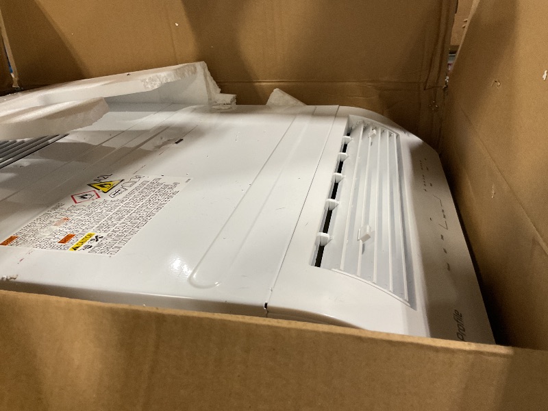 Photo 1 of *** parts only *** GE Profile ClearView Inverter Window Air Conditioner Unit, 12,200 BTU, Energy Efficient Cooling up to 550 sq ft., Ultra Quiet, SMART Home Capable, Includes Remote, White