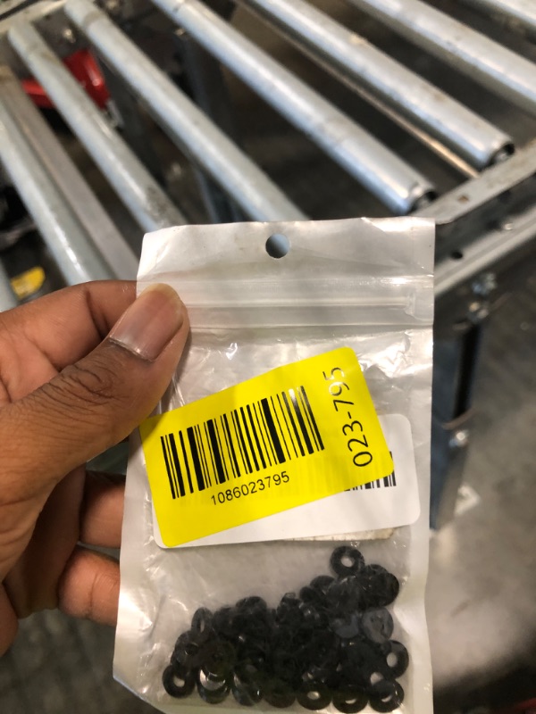 Photo 1 of [60PCS] M4 Counterbore Washers, Anodized Aluminum Alloy, Head Washers Gaskets Cup Shim for Screw RC/FPV/PC/Drone/Toys/Mechanical Accessories Parts, Black Color