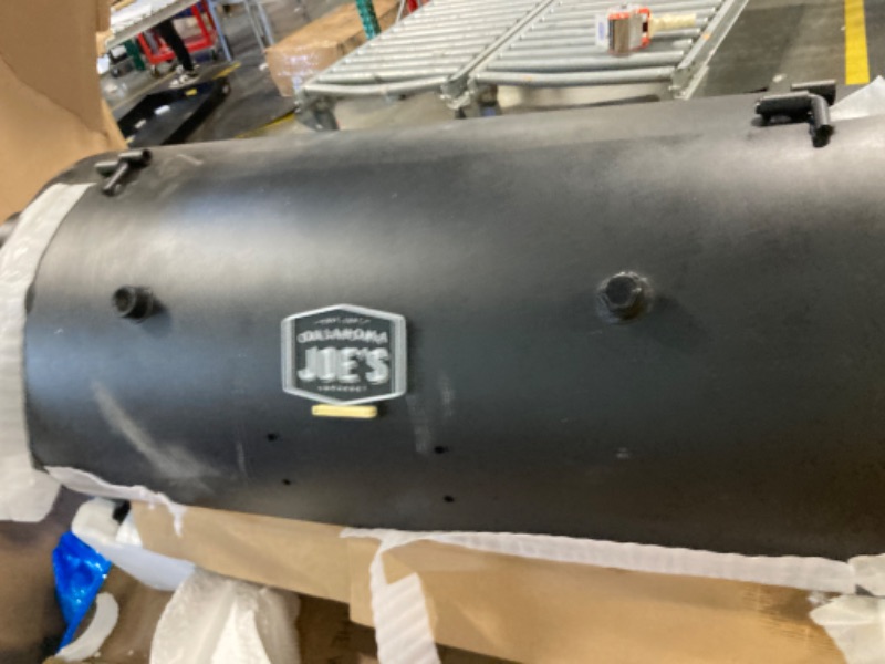 Photo 1 of ****PARTIAL SET - MISSING MOST HARDWARE**** Oklahoma Joe's Highland Offset Charcoal Smoker and Grill with 900 sq. in. Cooking Area in Black