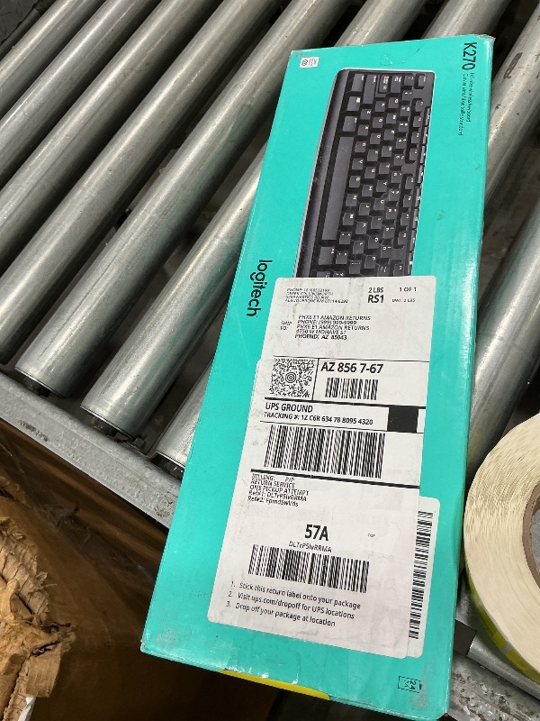 Photo 1 of [Missing Receiver] Logitech K270 Wireless Keyboard - Black