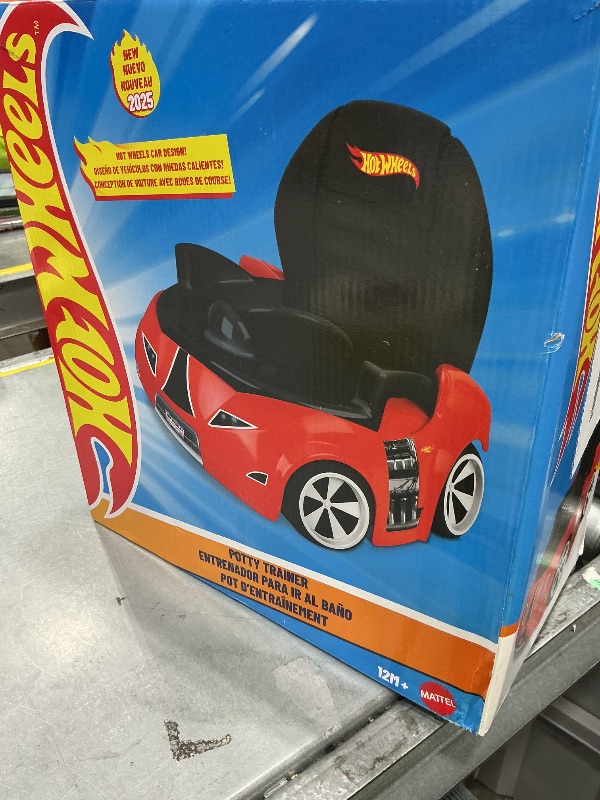 Photo 1 of [USED] Hot Wheels Race Car Potty Training Toilet - Red