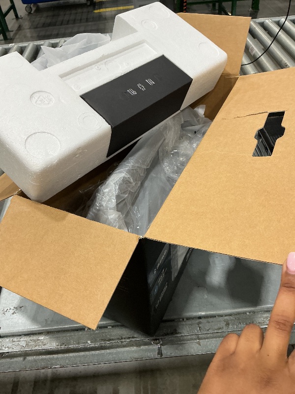 Photo 1 of [SOLD FOR PARTS][WON'T TURN ON] Monster Adventurer Max Portable Bluetooth Speaker, IPX7 Waterproof Wireless Speaker with Double Subwoofer Rich Bass, 100W Stereo Loud Sound with 24H Playtime for Outdoor, Beach, Gold