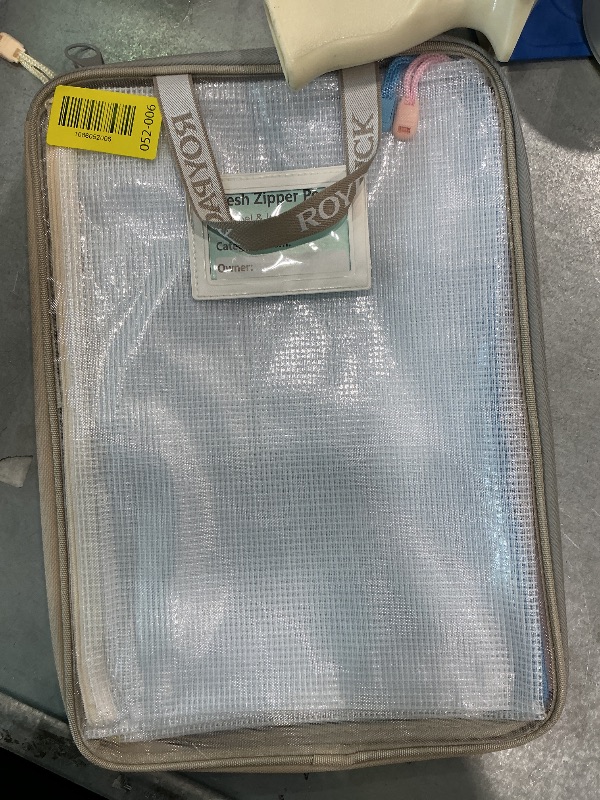 Photo 1 of  6 Pack Mesh Zipper Pouches - 