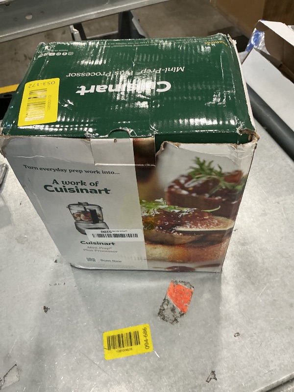 Photo 1 of [MISSING PARTS] Cuisinart DLC-2ABC Mini-Prep Plus Food Processor, Brushed Chrome