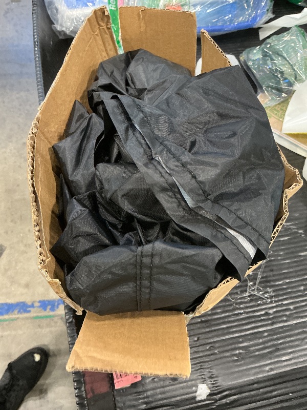 Photo 1 of 10x10 Canopy Replacement Top, Waterproof Pop Up Tent Cover(Top Only)(Black)