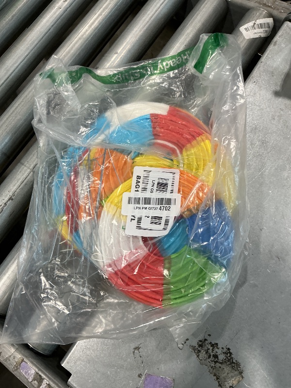 Photo 1 of ?Renbuzhu 15PCS Pool Party Decorations Beach Ball Paper Lanterns - Summer Luau Hawaiian Themed Hanging Decor for Home Birthday Outdoor Indoor