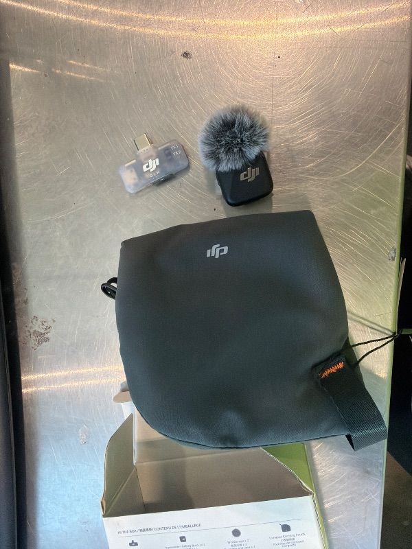 Photo 1 of **See Clerk Notes**DJI Mic Mini Wireless Lavalier Microphone System (2 TX + 1 RX)