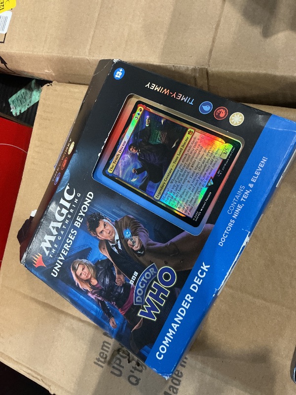 Photo 1 of *See Clerk Notes*Magic: The Gathering Doctor Who Commander Deck - Masters of Evil