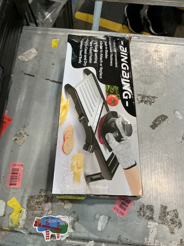 Photo 1 of -BINGBING- Mandoline Slicer, 7-in-1 Adjustable Vegetable Slicer