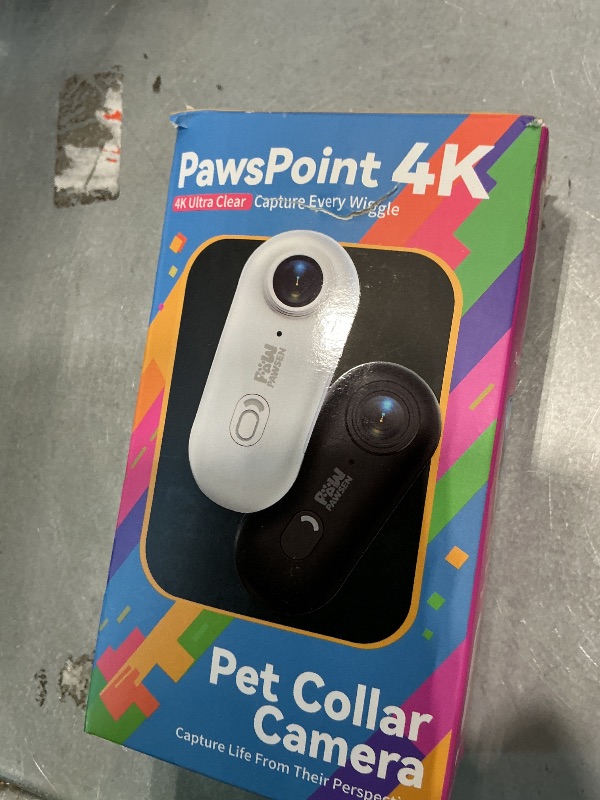 View 2 of **See Clerk Notes**PAWPAWSEN PawsCam Mini 4K Pet Camera Collar, 64GB
