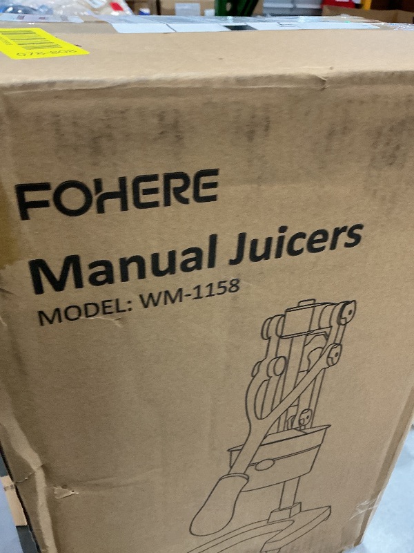 Photo 1 of **See Clerk Notes**FOHERE Commercial Citrus Juicer Squeezer