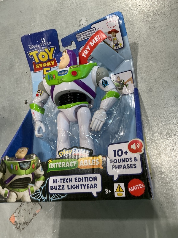 Photo 1 of ?Mattel Disney and Pixar Toy Story 5 Hi-Tech Edition Buzz Lightyear