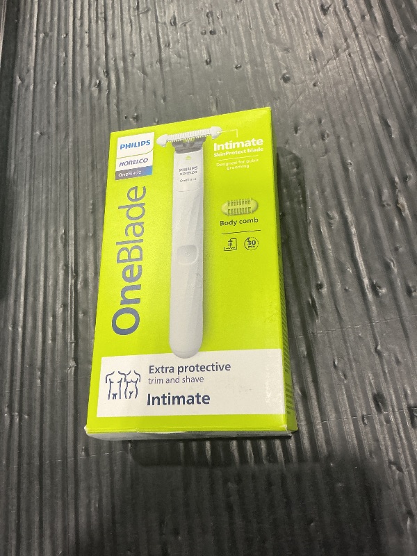 Photo 1 of ***NO BLADE***Philips Norelco OneBlade Intimate Trimmer and Shaver with Skin Protection