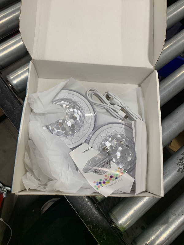 Photo 1 of QOLNBY Floating Pool Lights - 4 Pack
