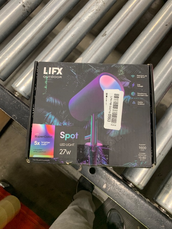 Photo 1 of LIFX SuperColor Smart LED Outdoor Spot Light