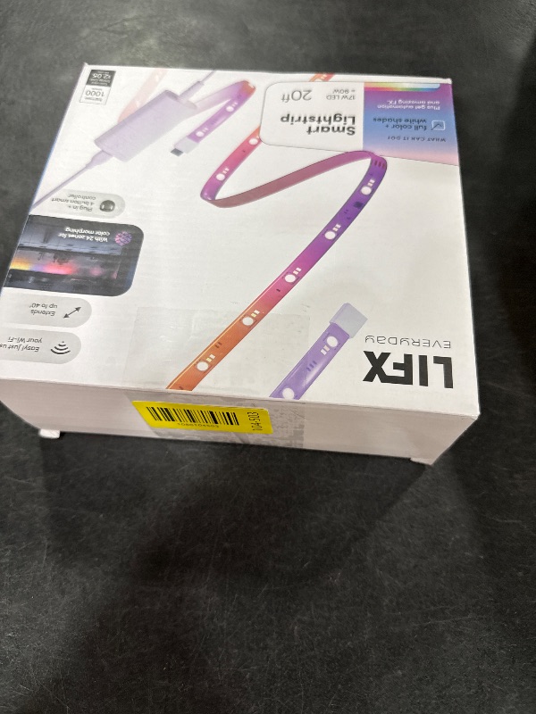 Photo 1 of LIFX 20ft Smart LED Light Strip, RGB + Tunable White, Matter
