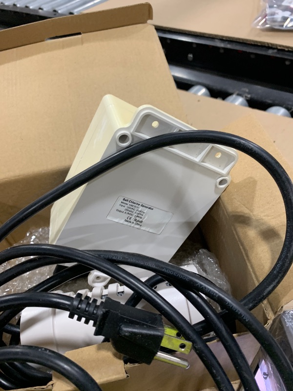 Photo 1 of WiFi Salt Chlorine Generator, Briidea Chlorine Generator with USA Titanium Salt Cell, APP Monitoring & Real-Time Salt Alerts, for Swim Spas Up to 2,000 Gallons
