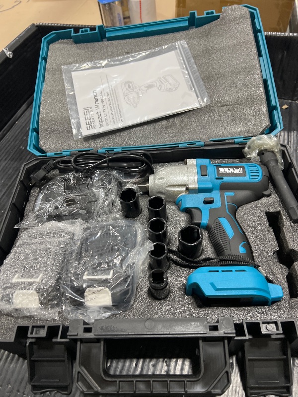 Photo 1 of Seesii Impact Wrench, 900Nm, 1/2-inch Drive