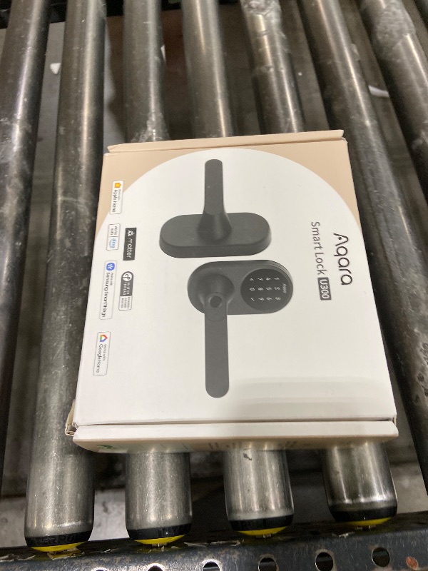 Photo 1 of Aqara U300 Smart Lever Lock with Handle - Black