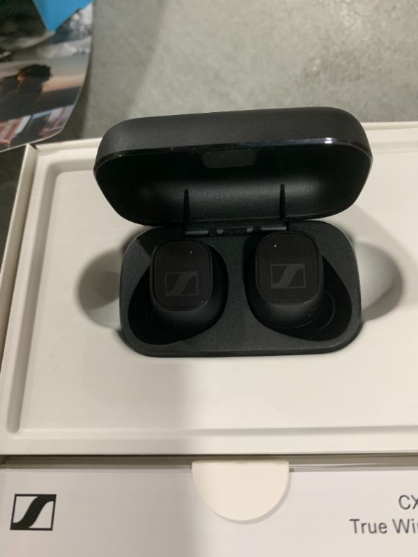 View 2 of Sennheiser CX Plus True Wireless Earbuds - Black