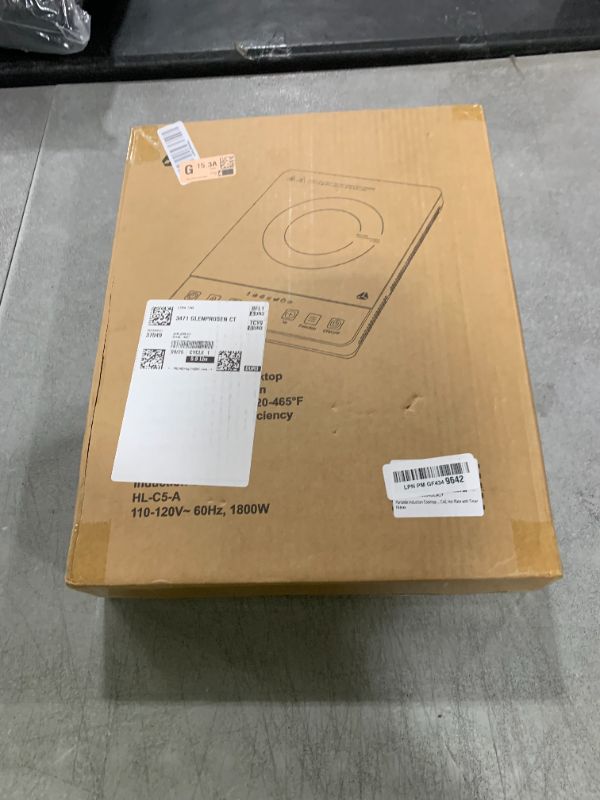 View 2 of AAOBOSI Portable Induction Cooktop, 1800W, Black