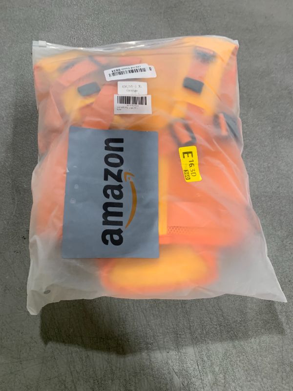 View 2 of ASENKU Dog Life Jacket XL Orange