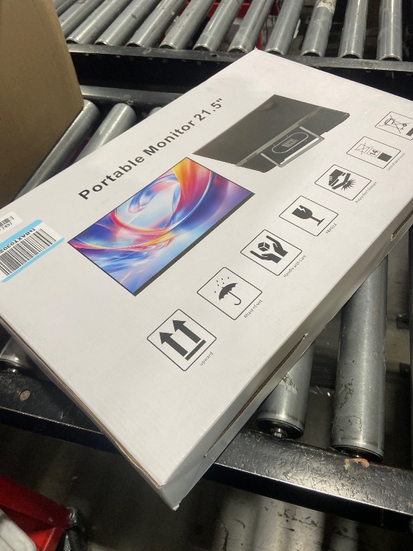 View 2 of NON-FUNCTIONAL. PARTS ONLY--------------------------------------------------------Prechen 21.5" IPS Touchscreen Monitor - 1080P FHD, HDMI, USB-C