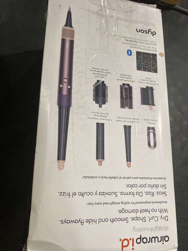 Photo 1 of Dyson Limited Edition Airwrap i.d.™ Multi-Styler and Dryer Straight+Wavy in Jasper Plum