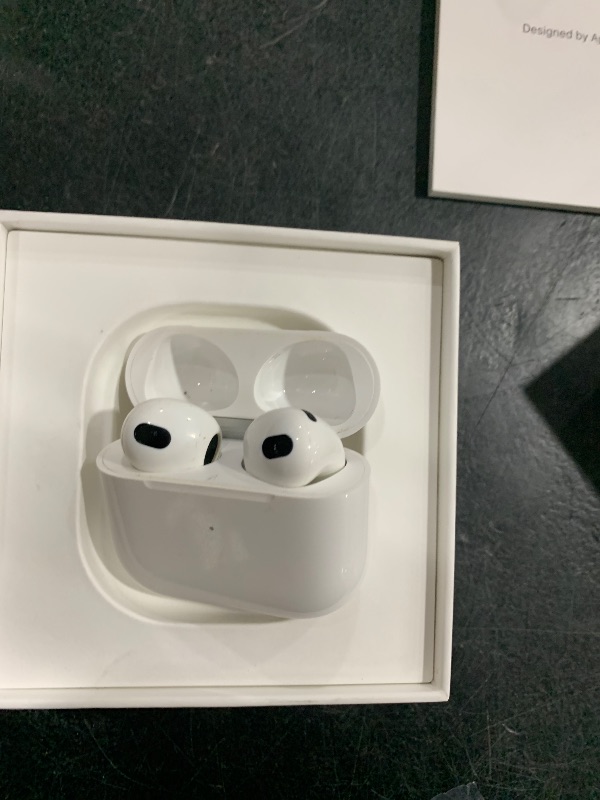 Photo 1 of Apple AirPods (3rd Gen) Wireless Earbuds