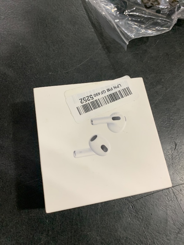 Photo 1 of Apple AirPods (3rd Gen) Wireless Earbuds