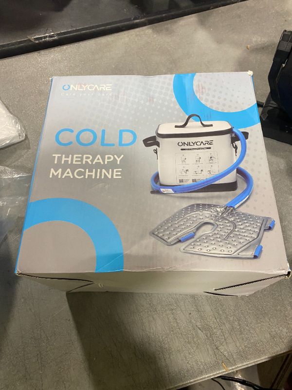 Photo 1 of ONLYCARE Cold Therapy Ice Machine 2.0 w/Programmable Timer & Quiet Pump