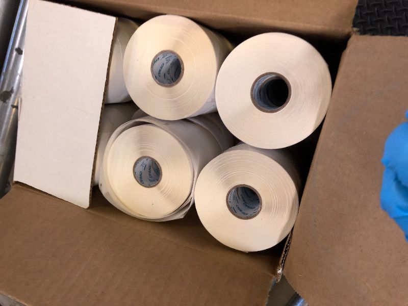 Photo 1 of DYMO Authentic LW Mailing Address Labels, For LabelWriter Label Printers, White, 1-1/8" x 3-1/2", 24 Rolls of 350 (8400 Total)