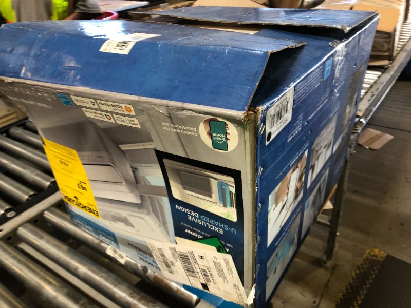 Photo 1 of Midea 12,000 BTU U Shaped Smart Inverter Window Air Conditioner - Cools 550 Sq Ft, Ultra Quiet with Open Window Flexibility - Alexa/Google Assistant Compatible - 35% Energy Savings, Remote (Updated)