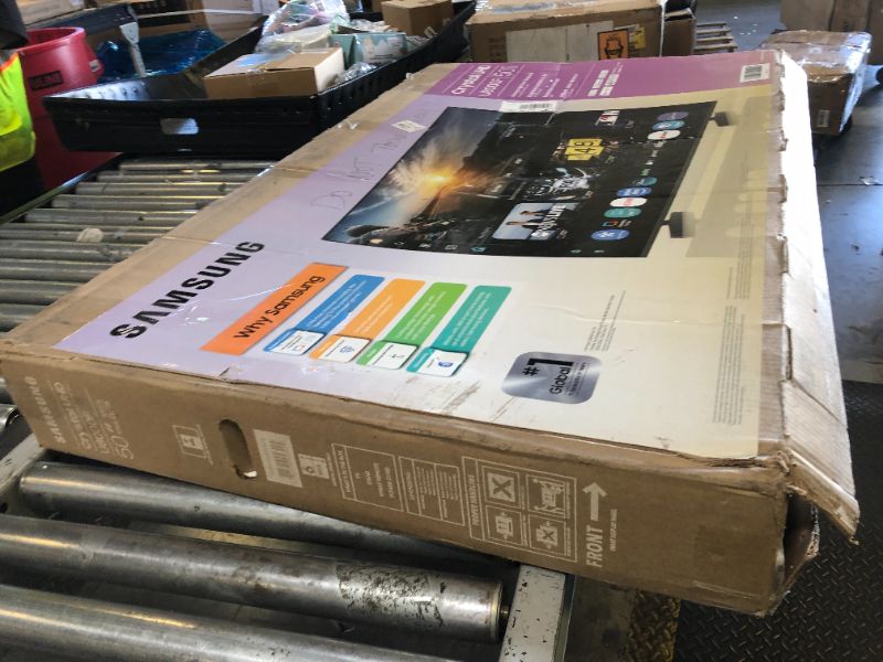Photo 1 of Samsung 50-Inch Class Crystal UHD U8000F 4K Smart TV (2025 Model) Endless Free Content, Processor, MetalStream Design, Knox Security, Alexa Built-in