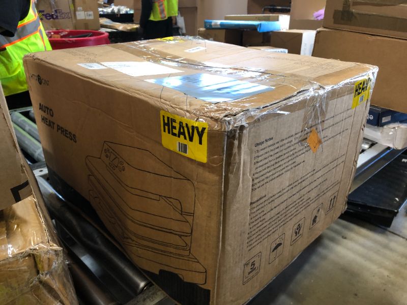 Photo 1 of HTVRONT Auto Heat Press Machine for T Shirts - 15x15 Smart T Shirt Press Machine with Auto Release - Professional Heat Press for Sublimation, Vinyl, Heat Transfer Projects