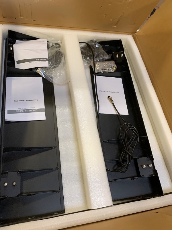 Photo 1 of Wheelchair Scale with Dual Detachable Extended Ramp for Home Use Medical Portable Light Weight Digital Scale 1000x0.1lb Precision