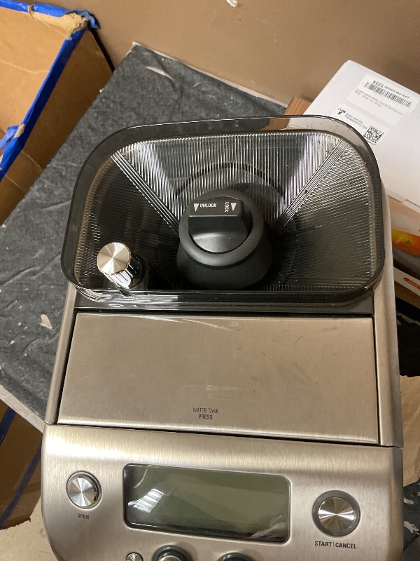Photo 1 of Breville BDC650BSS Grind Control Coffee Maker With Grinder, Brushed Stainless Steel, Thermal Carafe
