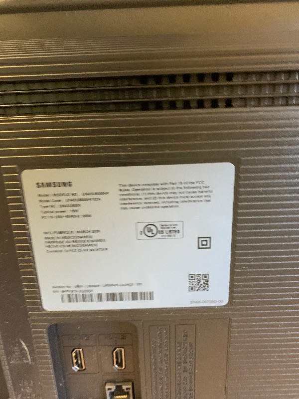 Photo 1 of Samsung 43-Inch Class Crystal UHD U8000H Series Samsung Vision AI Smart TV (2026 Model, 43U8000H) Crystal Processor 4K, Endless Free Content, Motion Xcelerator, Color Booster, Alexa Built-in. sell for parts
