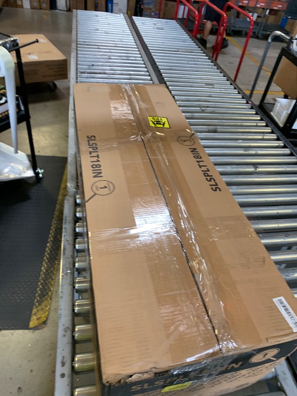 Photo 1 of SereneLife 18,000 BTU Mini Split AC & Heating System, 230V Indoor & Outdoor Wall-Mounted Units with WiFi, Installation Kit Included for Home, Office & Bedroom, Up to 1000 Sq. Ft. Coverage